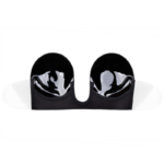 BYE-BRA - SUJETADOR SIN ASAS EN U NEGRO COPA B - Imagen 4