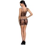 PASSION - WOMAN BS090 BODYSTOCKING NEGRO TALLA ÚNICA - Imagen 2