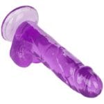 CALEXOTICS - SIZE QUEEN DILDO LILA 15.3 CM - Imagen 3