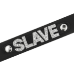 COQUETTE CHIC DESIRE - CHOKER CUERO VEGANO SLAVE - Imagen 4