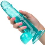 CALEXOTICS - SIZE QUEEN DILDO AZUL 15.3 CM - Imagen 4