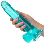 CALEXOTICS - SIZE QUEEN DILDO AZUL 20.3 CM - Imagen 3