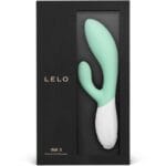 LELO - INA 3 VERDE VIBRADOR RABBIT LUJO VERDE AGUA - Imagen 5