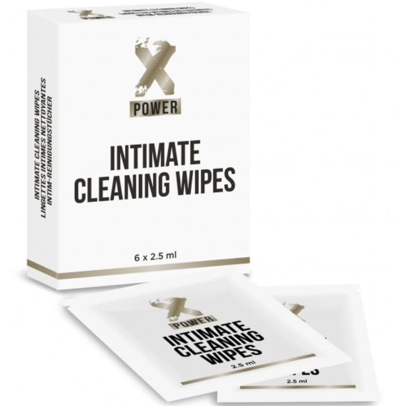 img_110675_8fa220078a94426a4fa90a763506897a_1.jpg XPOWER - INTIMATE CLEANING WIPES TOALLITAS LIMPIEZA INTIMA 6 UNIDADES - Imagen 1