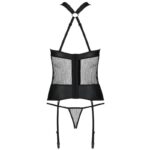 PASSION - AMANDA CORSET CUERO ECOLOGICO L/XL - Imagen 5