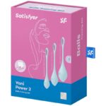 SATISFYER - YONI POWER 2 KIT DE ENTRENAMIENTO AZUL - Imagen 3