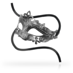 OHMAMA - MASKS ANTIFAZ ESTILO VENECIANO SILVER - Imagen 2