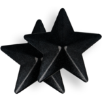 COQUETTE CHIC DESIRE - CUBRE PEZONES METAL ESTRELLAS NEGRAS - Imagen 3