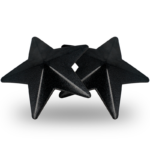 COQUETTE CHIC DESIRE - CUBRE PEZONES METAL ESTRELLAS NEGRAS - Imagen 4