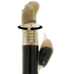 OHMAMA - VIBRADOR ROTADOR CON ESTIMULADOR CLITORIS DELFIN - Imagen 3