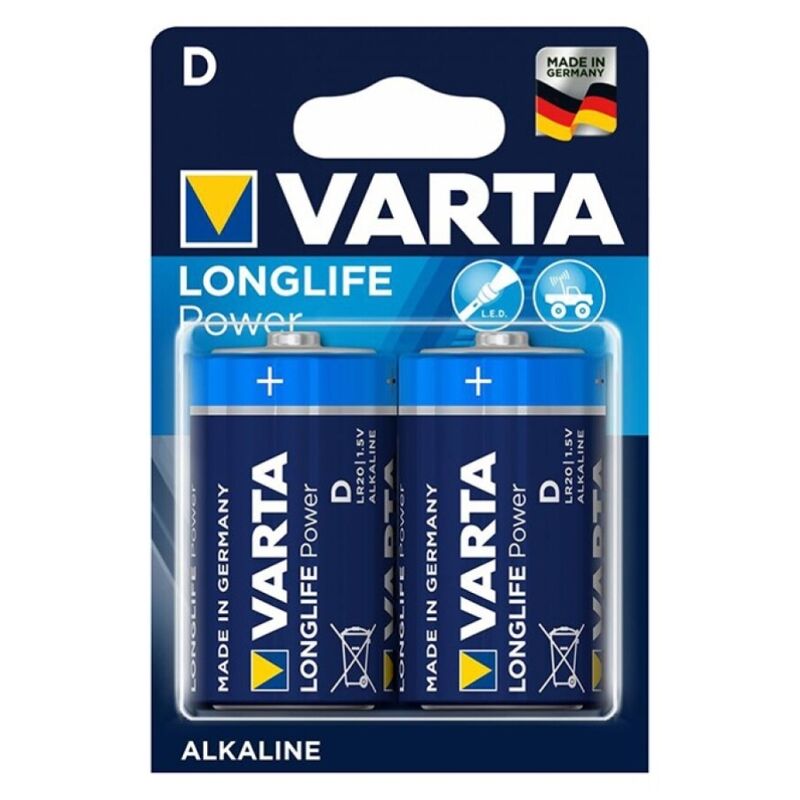 img_115566_38a649b3222726d55eea3721ac82c13e_1.jpg VARTA - LONGLIFE POWER PILA ALCALINA D LR20 BLISTER*2 - Imagen 1