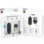 ONLINE - HUEVO VIBRADOR CONTROL REMOTO L NEGRO - Imagen 5