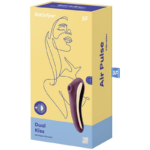 SATISFYER - DUAL KISS ESTIMULADOR CLITORIS PURPURA - Imagen 4