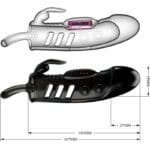 PRETTY LOVE - SLOANE FUNDA PENE RABBIT NEGRO - Imagen 4