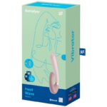 SATISFYER - HEAT WAVE VIBRADOR APP BLANCO - Imagen 4