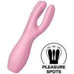 SATISFYER - THREESOME 3 VIBRADOR VERDE - Imagen 2