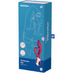 SATISFYER - EMBRACE ME VIBRADOR PUNTO G ROJO - Imagen 4