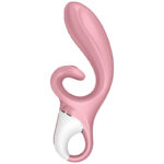 SATISFYER - HUG ME VIBRADOR RABBIT APP AZUL - Imagen 2