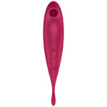SATISFYER - TWIRLING PRO+ ESTIMULADOR Y VIBRADOR APP VERDE - Imagen 2