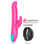 HAPPY LOKY - PLUTO RABBIT VIBRATOR  ROTATOR + MANDO CONTROL REMOTO WATCHME - Imagen 5