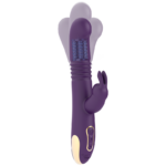 TREASURE - BASTIAN RABBIT UP  DOWN ROTADOR  VIBRADOR + MANDO CONTROL REMOTO WATCHME - Imagen 2