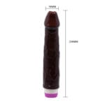 BAILE - WAVES OF PLEASURE VIBRADOR 23 CM MARRÓN - Imagen 3