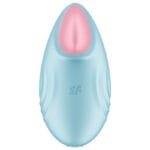 SATISFYER - TROPICAL TIP VIBRADOR LAY-ON AZUL - Imagen 3