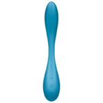 SATISFYER - G-SPOT FLEX 5 MULTI VIBRADOR AZUL - Imagen 2