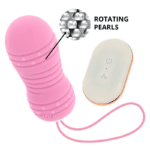 OHMAMA - HUEVO CONTROL REMOTO 7 MODOS ROTACION ROSA - Imagen 3