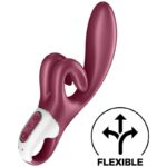 SATISFYER - TOUCH ME VIBRADOR RABBIT ROJO - Imagen 2