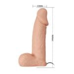 BAILE - ULTRA PASSIONATE HARNESS 19.4 CM NATURAL - Imagen 5