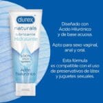 DUREX - NATURALS LUBRICANTE HIDRATANTE 100 ML - Imagen 2