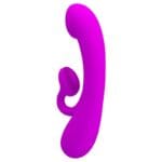 PRETTY LOVE - SINCERE VIBRADOR Y SUCCIONADOR DE CLÍTORIS SILICONA MORADO - Imagen 3