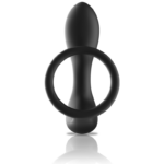BLACKSILVER - MASAJEADOR ANAL CONTROL REMOTO SILICONA RECARGABLE NEGRO - Imagen 3