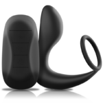BLACKSILVER - MASAJEADOR ANAL CONTROL REMOTO SILICONA RECARGABLE NEGRO - Imagen 5