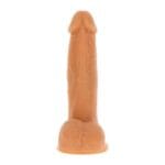 GET REAL - DILDO VIBRADOR CON BOLAS GIRATORIAS NATURAL - Imagen 2