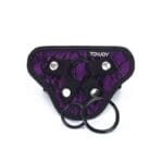 GET REAL - STRAP-ON LACE HARNÉS MORADO - Imagen 2