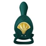ZALO - BAYEK ANILLO VIBRADOR CONTROL REMOTO PAREJAS VERDE - Imagen 4