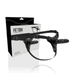 FETISH SUBMISSIVE HARNESS - SILICONA NEGRO REALISTIC 15 CM - Imagen 2