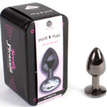 SECRETPLAY - GUNMETAL BUTT PLUG TALLA S 7 CM - Imagen 2