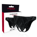 DARKNESS - PANTIES CON ABERTURA UNISEX TALLA ÚNICA
