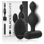 BLACKSILVER - TUCKER PEQUEÑO PLUG ANAL SILICONA CONTROL REMOTO