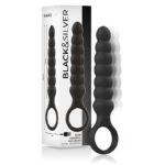 BLACKSILVER - BOB POTENTE VIBRADOR DILATADOR ANAL SILICONA