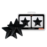 COQUETTE CHIC DESIRE - CUBRE PEZONES METAL ESTRELLAS NEGRAS