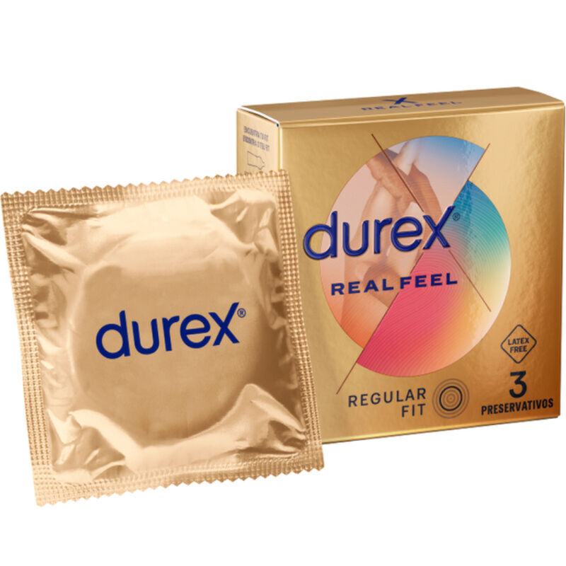 img_143495_4dc3fe492add0a4b26e6d4b5688358a2_1.jpg DUREX - REAL FEEL PRESERVATIVOS 3 UNIDADES - Imagen 1