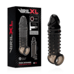 VIRILXL - EXTENSION Y FUNDA DE PENE V11 NEGRO - Imagen 2