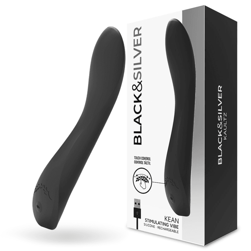 BLACKSILVER - KEAN VIBRADOR TOUCH CONTROL