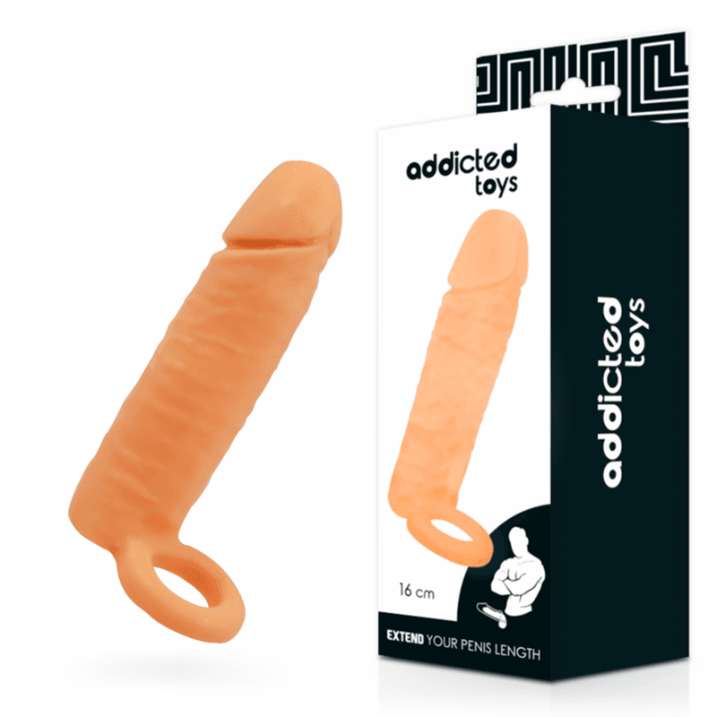 img_144857_55d3186963dcf5ac47f46020744661b7_1.png ADDICTED TOYS - EXTENSIÓN PENE 16 CM - Imagen 1