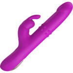 PRETTY LOVE - REESE VIBRADOR CON ROTACIÓN MORADO - Imagen 2