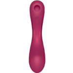 SATISFYER - CURVE TRINITY 1 AIR PULSE VIBRATION GRIS - Imagen 4